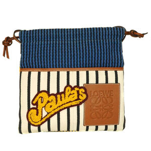 Loewe Paulas Ibiza striped shoulder bag